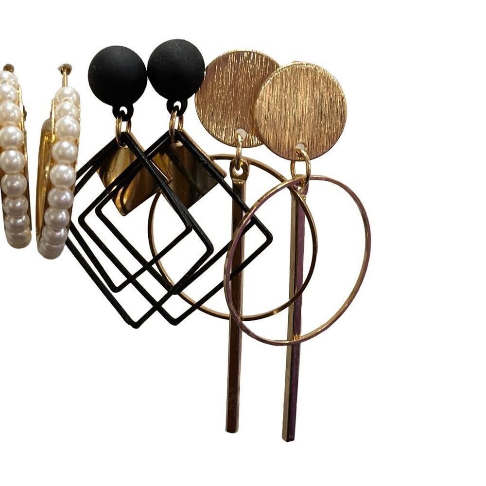 Nwot Statement Earring Bundle - image 4